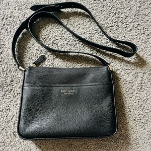 Kate Spade classic crossbody black bag